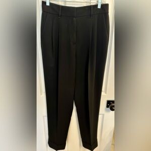 Lafayette 148 New York Black Trousers Size 6 NWOT Gorgeous